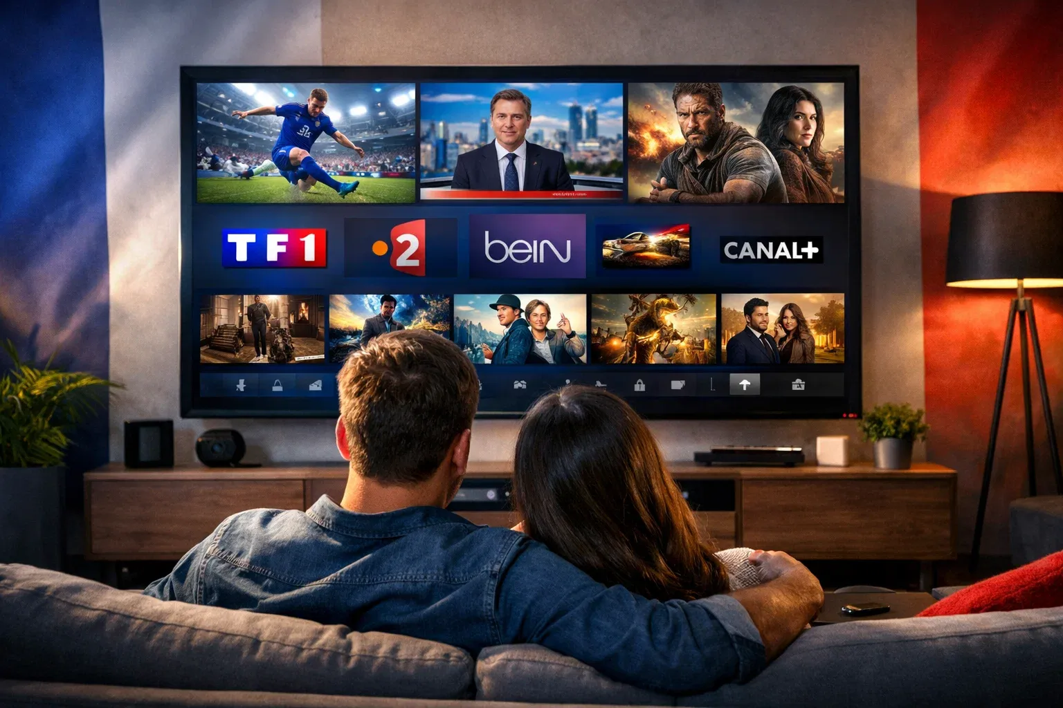 France IPTV meilleur fournisseur avec chaînes françaises en 4K et support 24/7