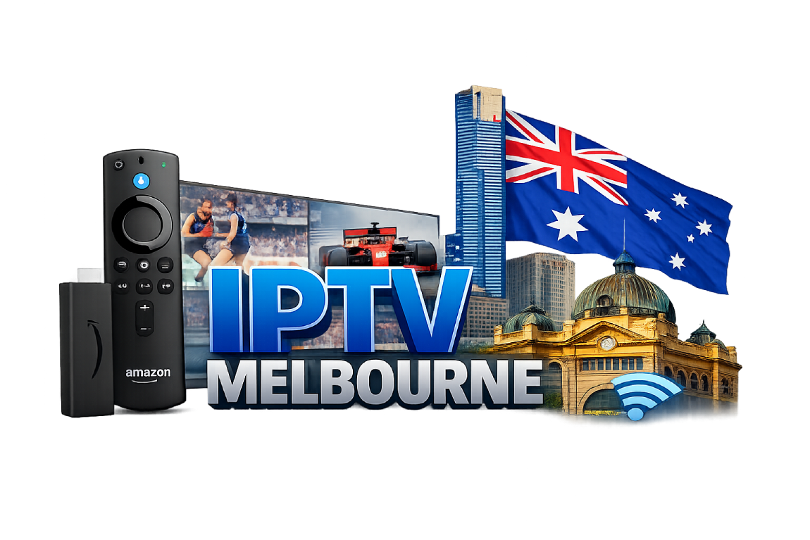 IPTV Firestick streaming service in Melbourne Australia with GETIPTV.VIP on smart TV