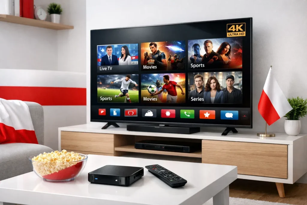 IPTV Polska – nowoczesna telewizja internetowa z GetIPTV.vip w jakości 4K