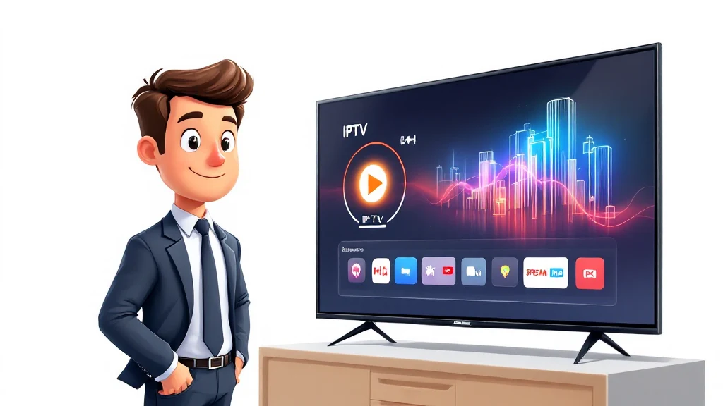 IPTV for smart TV setup on Samsung LG Sony screens
