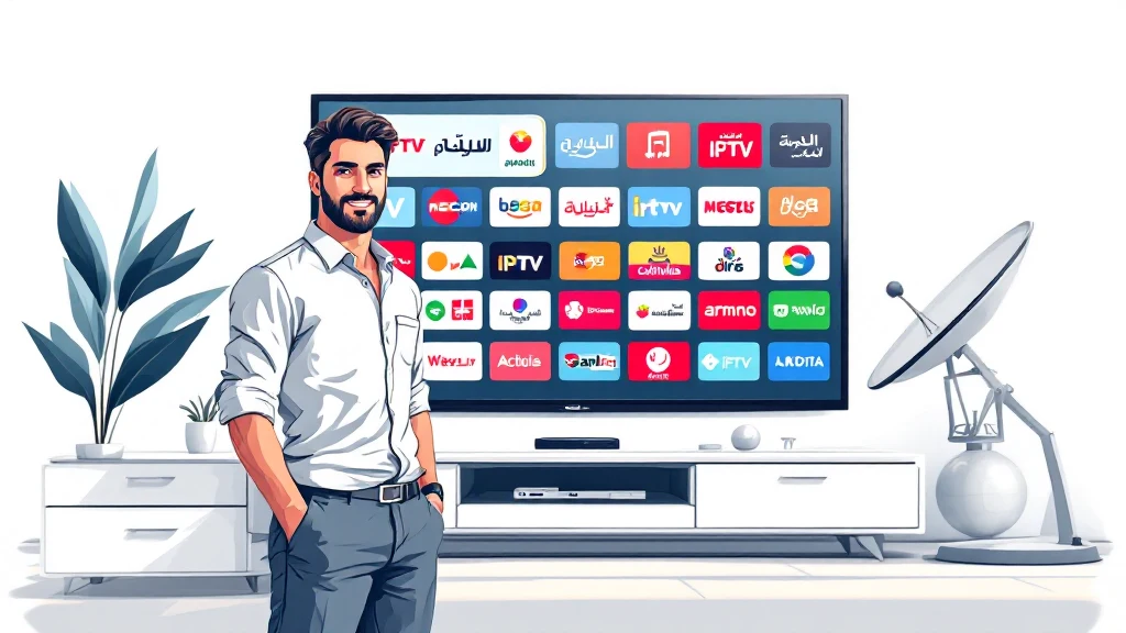 IPTV GCC countries premium Arabic channels streaming on smart TV