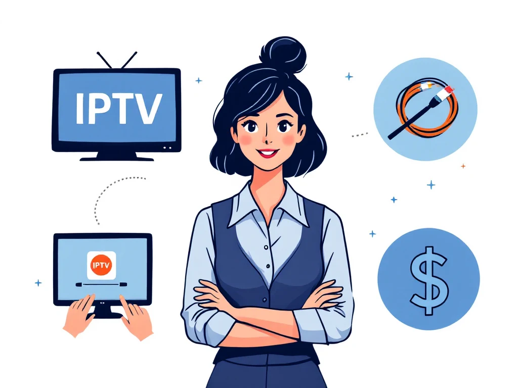 IPTV for cord cutters showing live sports on smart TV USA