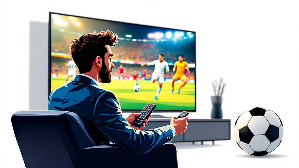 IPTV UK subscription showing Premier League match in 4K on smart TV